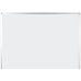 BoardsPlus - Magnetic Whiteboard, 90 x 60 cm, with aluminum frame and marker holder