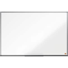 Nobo Basic Magnetic Whiteboard, 900 x 600mm, Aluminum Frame, Corner Wall Mounting, Marker Holder Included, White...