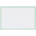 Bi-Office, Whiteboard with pastel green frame, magnetic dry erase, 60x40cm