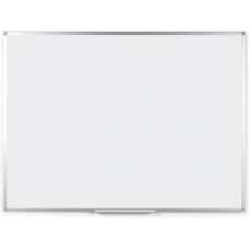 BoardsPlus - Magnetic Whiteboard, 90 x 60 cm, with aluminum frame and marker holder