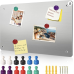 42 x 30 cm Magnetic Wall Board, Erasable Magnetic Whiteboard, Wall Mounts, Magnetic Board for Displaying ... 42 x 30 cm Magnetic Wall Board, Erasable Magnetic Whiteboard, Wall Mounts, Magnetic Board for Displaying ...