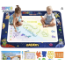 ROEXUN Children's Drawing Mat, 120 * 90 Large Reusable Magic Water Drawing Mat, Water Drawing Mat for Baby with Game...