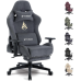 symino Gaming Chair in Breathable Alcantara Ergonomic Office Chair PC Chair, Computer Chair with Adjustable Armrest,...