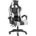 Baroni Home Gaming Chair, Ergonomic Gaming Chase Office Chair with Comfortable Adjustable Backrest, Headrest and ...