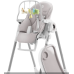 Sweety Fox Scalable Baby High Chair, Foldable and Adjustable, Easy Cleaning - Reclining into a baby lounger with J...
