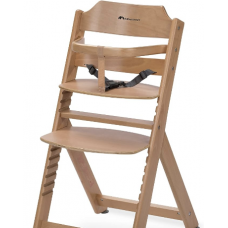 Bebeconfort Timba Basic, Adaptable Wooden Chair, Adjustable Height, 6 months to 10 years, Up to 30 kg, Basic Natural Wood